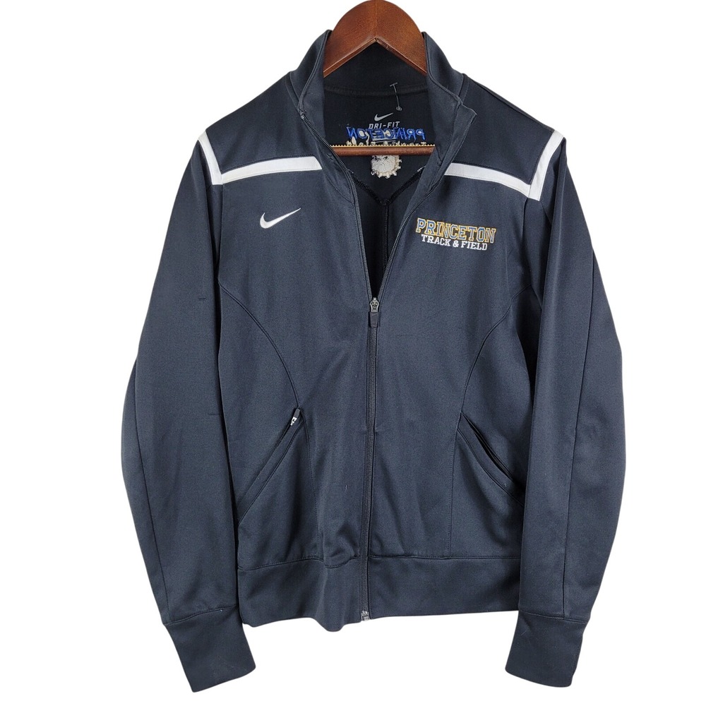 Nike Dri Fit x Princeton Jacket Adult Size Small Full Zip Track & Field Bulldogs